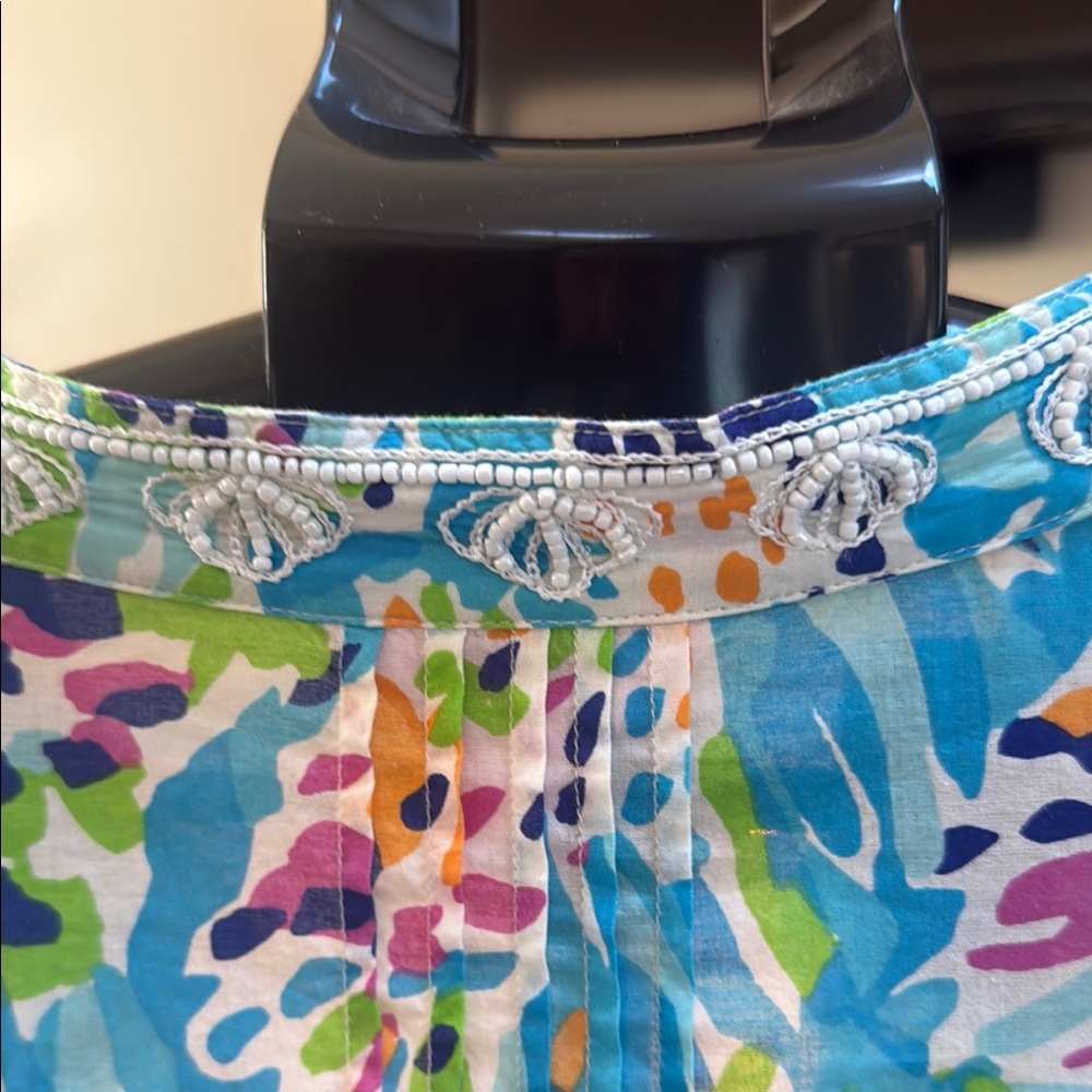 Colorful PatternedTunic Top - Picture 6 of 7